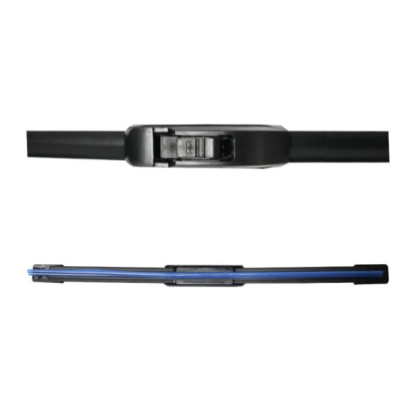 19-Inch Wiper Blade | Banana-Type | Rubber | Black | Pair Set - Image 4