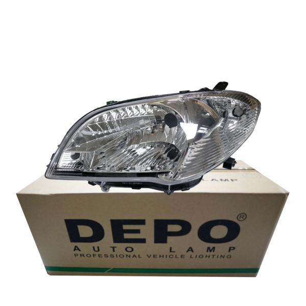2005–2006 Toyota Vios Left Head Light Assembly | Electric/Manual Leveling - Image 3