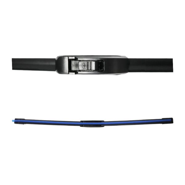 28-Inch Wiper Blade | Banana-Type | Rubber | Black | Pair Set - Image 4