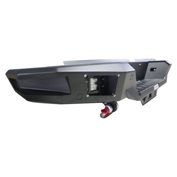 Rear Bumper for 2019–2023 Mitsubishi Triton L200 / Strada B08 – Black Steel - Image 3