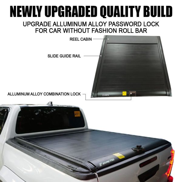 Roller Lid with Combination Lock for 2015–2023 Mitsubishi Triton / L200 / Strada | Model BX-JL014 - Image 2