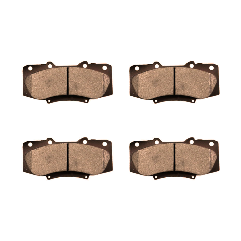 Ceramic Front Brake Pads for Toyota Fortuner (2005–2015) / Hilux (2014–2021) | 04465-0K340