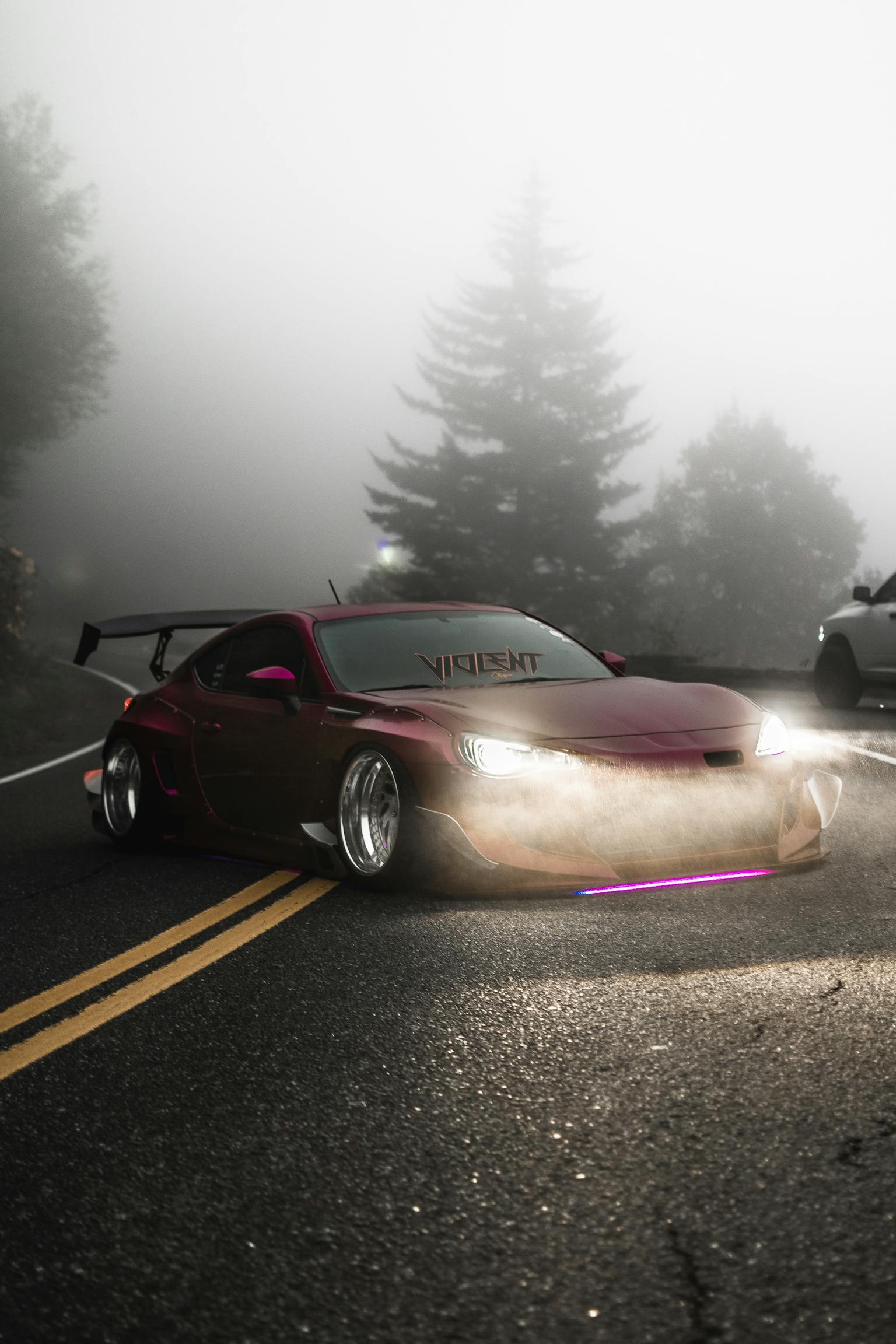 Close-up detail of alloy wheel spoke design