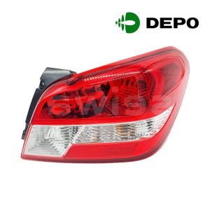 2017–2020 Mitsubishi Mirage Tail Light (DEPO-214-19AHR-U)