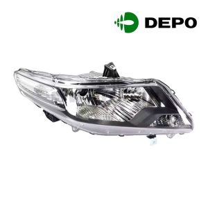 2008-2011 City Head Lamp Unit ECE. Elec/manual (DEPO-217-1168R-LDEM2)