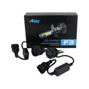 F3-9006 LED HEADLIGHT TRI COLOR