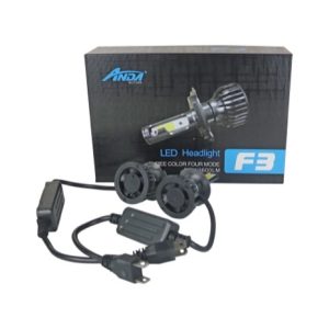 F3-9012 LED HEADLIGHT TRI COLOR
