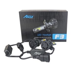 F3-H7 LED HEADLIGHT TRI COLOR