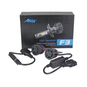 F3-H8-9-11 LED HEADLIGHT TRI COLOR