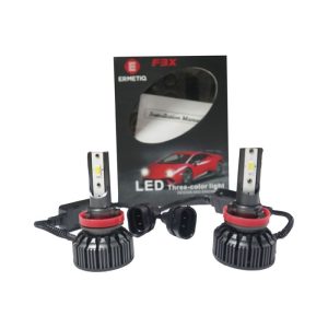 F3X-H8-9-11 LED HEADLIGHT TRI COLOR