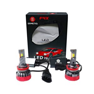 F4X-H8 LED HEADLIGHT GUN COLOR,YELLOW LIGHT