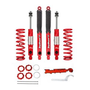TST-BZ004 2020+ Isuzu / Dmax 3RD GEN（4JJ3 RZ4E RZ4F）SUSPENSION Lift Kit / Shock Absorber Red SIZE;2"LIFT Material: Iron