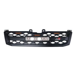 2008-2014 TOYOTA HIACE COMMUTER Front Grill with GR white logo (TST-ZW044W)
