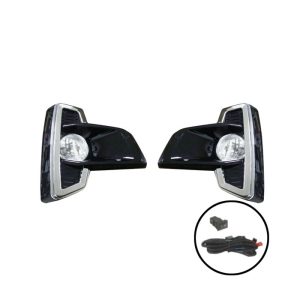 YCD-W004 2018 Toyota HILUX REVO ROCCO fog lamp PLASTIC ~ON+White+Yellow+29*24*16+ABS+1.15kg