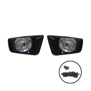 YCD-W005 2015-2016 HILUX REVO fog lamp plastic White+Yellow+24.5*22*13+ABS+MIDDLE EAST TYPE+1.3kg