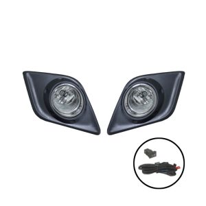YCD-W007 2015-2016 HILUX REVO fog lamp glass yellow+38*24*16+PP+PC+0.85kg
