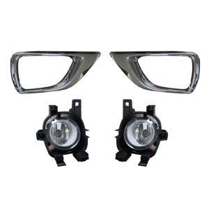 YCD-W012 2014-2020 Fog Lamp glass +FOR Nissan NP300 NAVARA +14~ON+yellow+38*24*16+ABS+PP+1.2kg