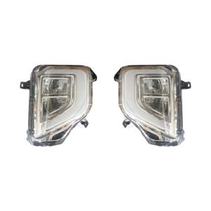 YCD-W015 2016-2019 TRITON L200/STRADA LED DRL+fog lamp plastic ~ON+white+yellow+51*36*23+ ABS+PP+PC+2.9kg