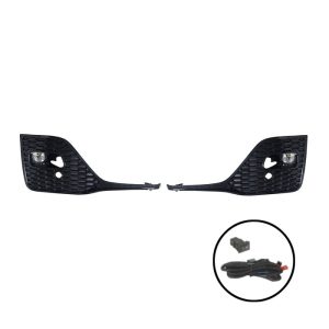 YCD-W019 2020 FORTUNER/HILUX SW4 DRL led+plastic fog lamp~ON +white+47*30*14+PP+PC+ABS+1.1kg