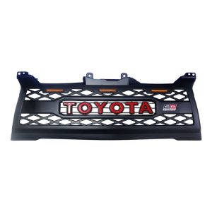 2008-2025 Toyota Hiace Commuter (narrow Body 1695) Front Grill GR Logo Red (TST-ZW042) – KGCAR.PH Philippines