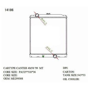 Radiator for Global (RAD-MB-MT36-248) – KGCAR.PH Philippines