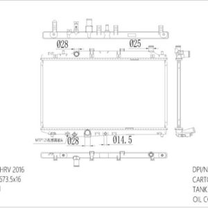 Radiator for Honda (RAD-HD-MT16-354) – KGCAR.PH Philippines
