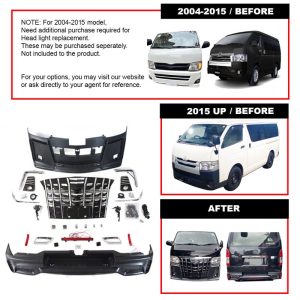 Toyota Hiace Body Kit (SK-027) – KGCAR.PH Philippines